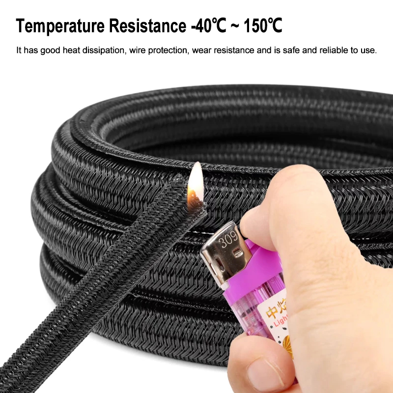Mangueira de Cabo Trançada PET - Cable Sleeve Neoprene avaliação e preço